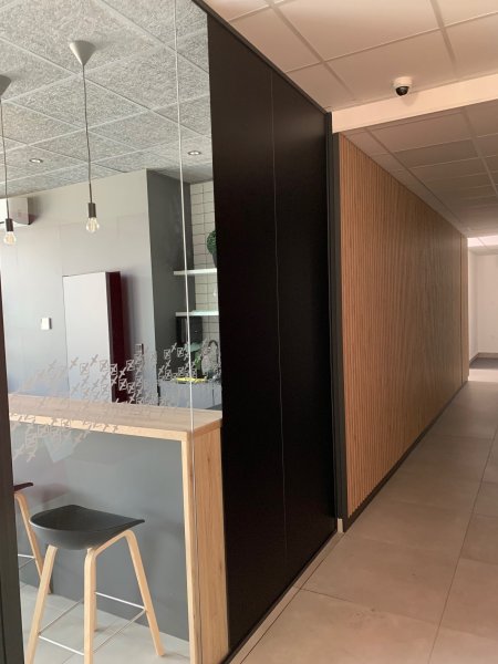 Černá magnetická popisovací tabule 