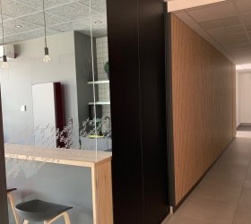 Magnetická černá popisovací tabule na skle