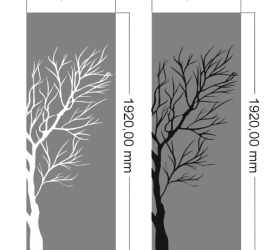 grafika strom - ukázka návrhu