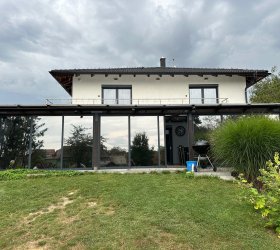 Zimní zahrada se solární reflexní fólií TITAN 20 XTRA.