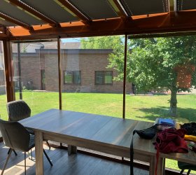 TITAN 20 XTRA reflexní šedá solární fólie na externí stranu skla